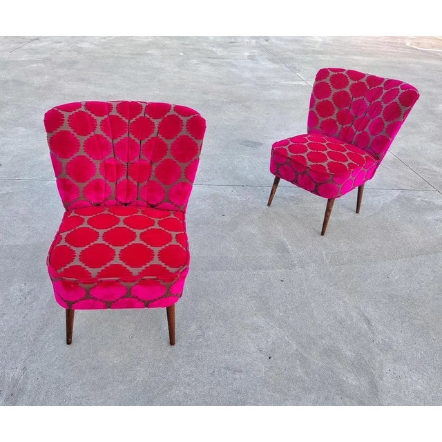 Set of Mid-Century Modern Lounge Chairs, Former Yugoslavia, 1950s For Sale - Image 3 of 13