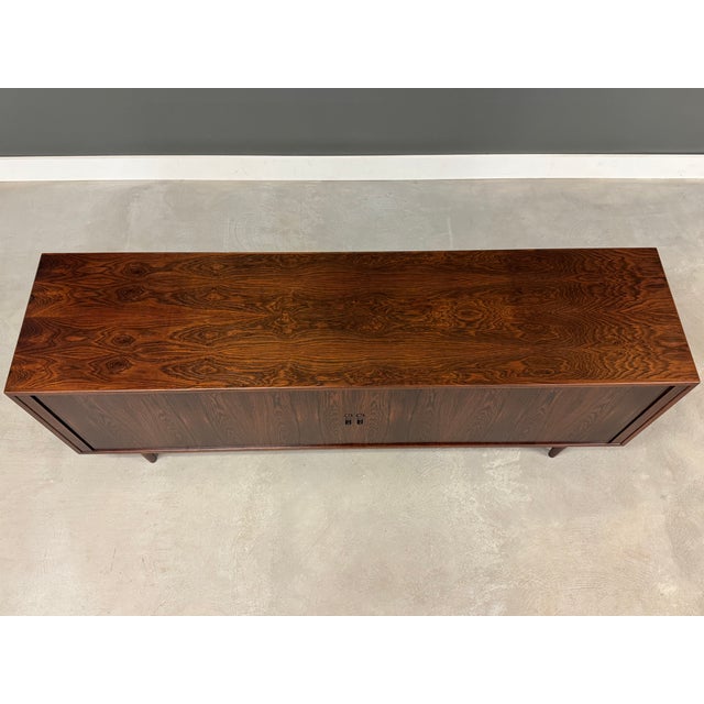 1950s Arne Vodder for Sibast Rosewood Credenza For Sale In Boston - Image 6 of 11