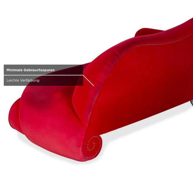 Gaudi Three-Seater Sofa and Chair in Fabric and Velvet from Bretz, Set of 2 For Sale - Image 11 of 18