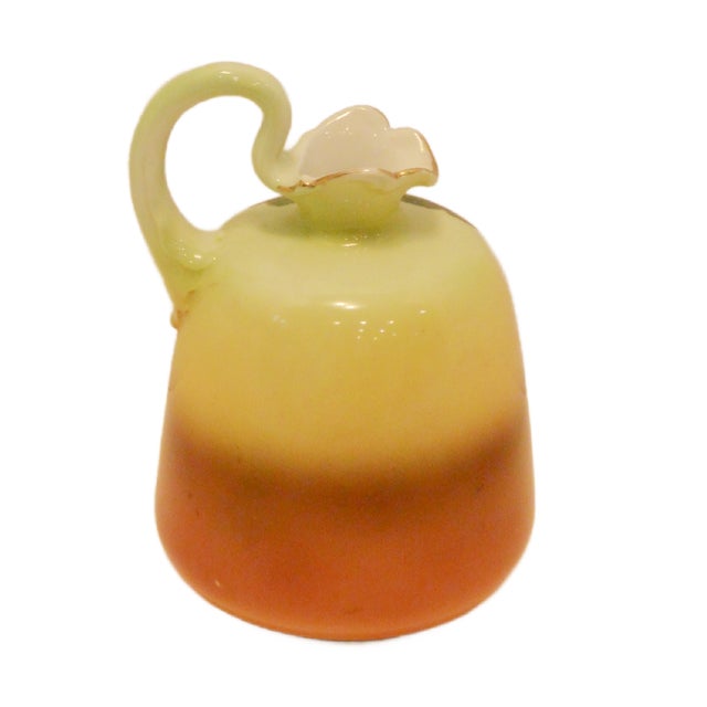 Antique Royal Bayreuth Bavaria "Cows in Pasture" Creamer - Gilded Rim For Sale In Jacksonville, FL - Image 6 of 8