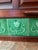 English Antique English Walnut Dresser With Marble Top and Green Tile Backsplash For Sale - Image 3 of 10