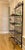 Brass Vintage French Style Four Tier Scrolled Wrought Iron & Brass Baker's Rack For Sale - Image 8 of 10