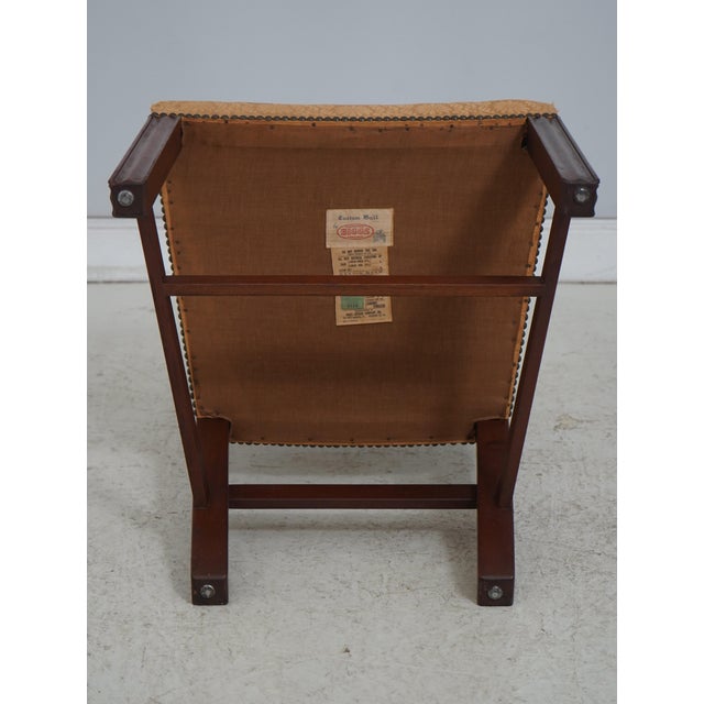 Set of 4 Biggs Mahogany Ribbon Back Dining Chairs For Sale - Image 17 of 18