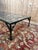 Wrought-Iron Coffee Table with Glass Top For Sale - Image 5 of 8