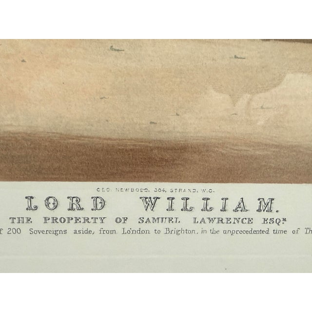 William J. Shayer English Aquatint of Lord William, Framed For Sale - Image 9 of 12
