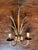 1950s 1950s Hollywood Regency Gilt Cattail Sconces, Pair For Sale - Image 5 of 7