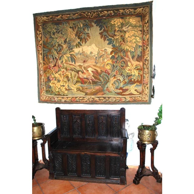 French Wall-Mounted Tapestry, 1700s For Sale - Image 6 of 9