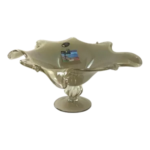 Murano Centerpiece Compote Bowl, Made in Italy