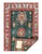 Traditional Pasargad DC Green Color Fine Hand Knotted Kazak Rug For Sale - Image 3 of 3