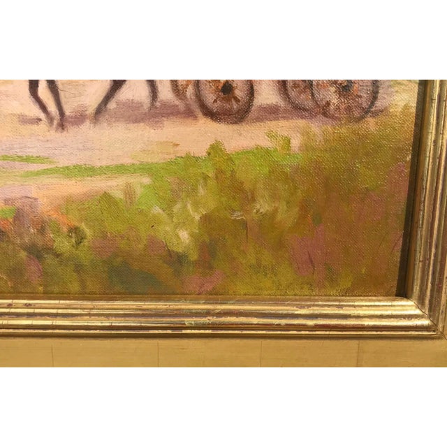 Traditional 1940s Eugene Dyczkowski Carolina Scenę Oil For Sale - Image 3 of 7