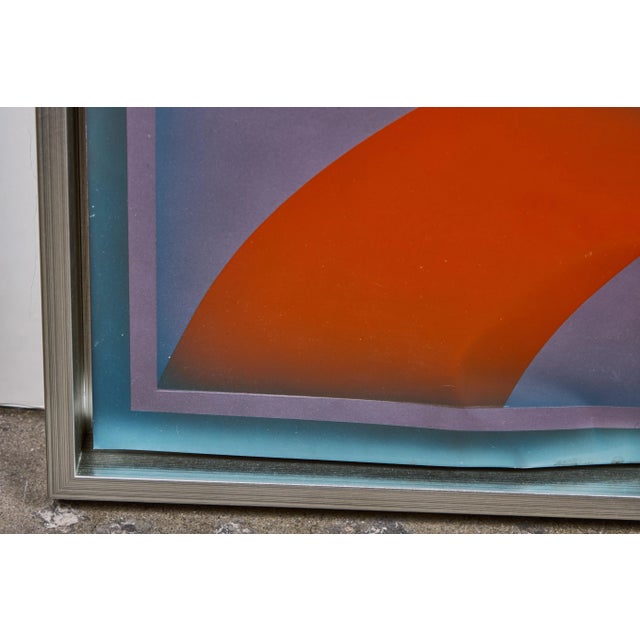 1960s Billy Al Bengston1969 Billy Al Bengston Aluminum Artwork, 1969 For Sale - Image 5 of 8