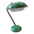 1960s Stilnovo Style Mid-Century Modern Green Painted Metal Italian Table Lamp For Sale