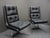 1960s Space Age Flat Steel Lounge Chair, 1960s For Sale - Image 5 of 14