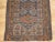 19th Century Persian Malayer Rug, Handwoven Geometric Pattern, Turquoise & Ivory, 4’ X 6’ For Sale In Chicago - Image 6 of 10