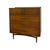 Wood Vintage Mid Century Modern Broyhill Sculptra Walnut Highboy Dresser. For Sale - Image 7 of 10