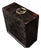 Square Hardwood Jewelry Box, Mother-of-Pearl Shell Inlay, Phoenix and Chrysanthemum, Chinoiserie Decorative Treasure Box For Sale
