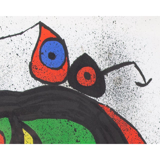 Joan Miró 1971 Lithograph From “Derriere Le Miroir,” No. 193/194 by Joan Miró For Sale - Image 4 of 8