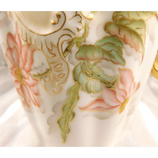 Late 18th Century Late 18th Century Signed Cream Color Leonard Vienna Austria Chocolate Pot For Sale - Image 5 of 17