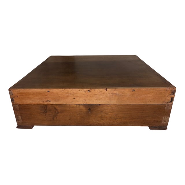 Antique Wooden Box, 1900 For Sale