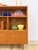 MCM Bookshelf Storage Cabinet Combo Vintage Mid-Century Modern Wood Bookshelf For Sale - Image 9 of 10