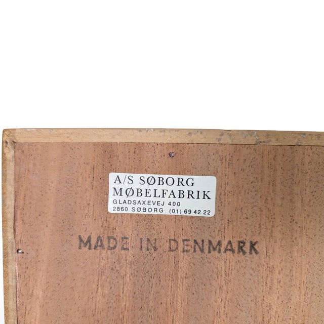 Teak Bookcase by Børge Mogensen for Søborg Møbelfabrik, 1960s For Sale - Image 10 of 11