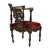 Antique Italian Oak Corner Chair, 1890s For Sale - Image 11 of 18