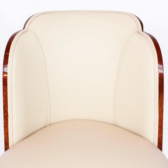 Animal Skin Cloud Chairs, 1930s, Set of 2 For Sale - Image 7 of 10