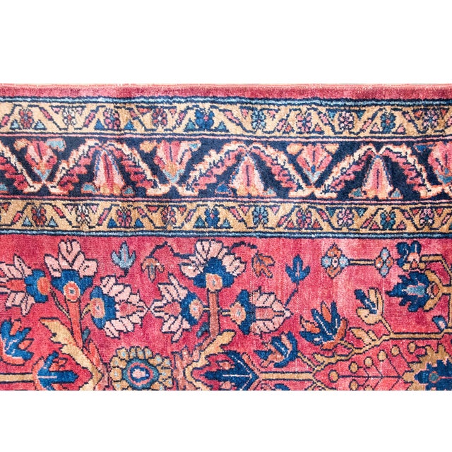 Early 20th Century Persian Lilihan Rug For Sale - Image 12 of 15