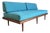Mid Century Modern Newly Upholstered Walnut Daybed For Sale
