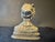 Gray Amy Kann & c.a. Stigliano Abigail Adams Pewter Bust 1980 Vintage Americana Art For Sale - Image 8 of 12