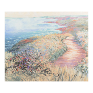 'Coastal Mist' by Elizabeth Horning, Woman Artist, Carnegie Foundation, Rhode Island School of Design