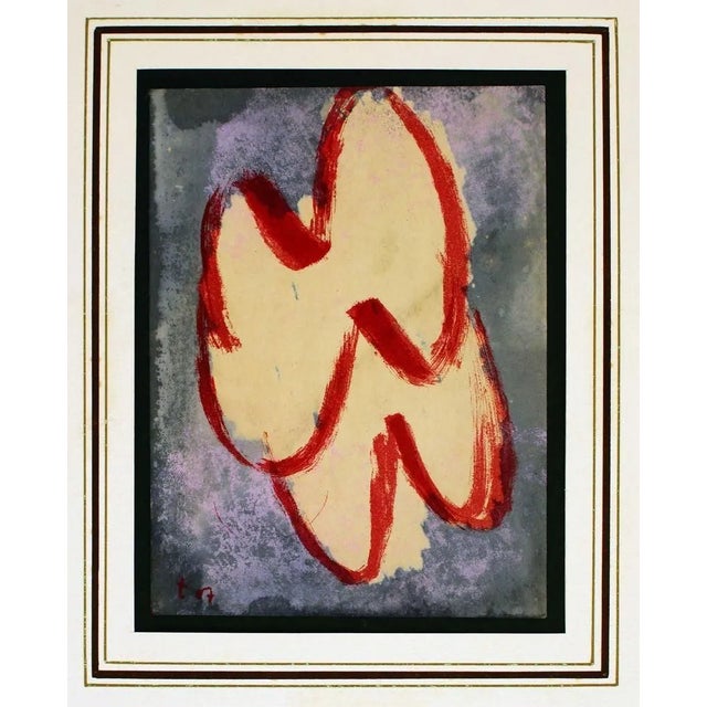 Composition - Original Lithograph by Jean Fautrier - Late 1900 Late 1900 For Sale