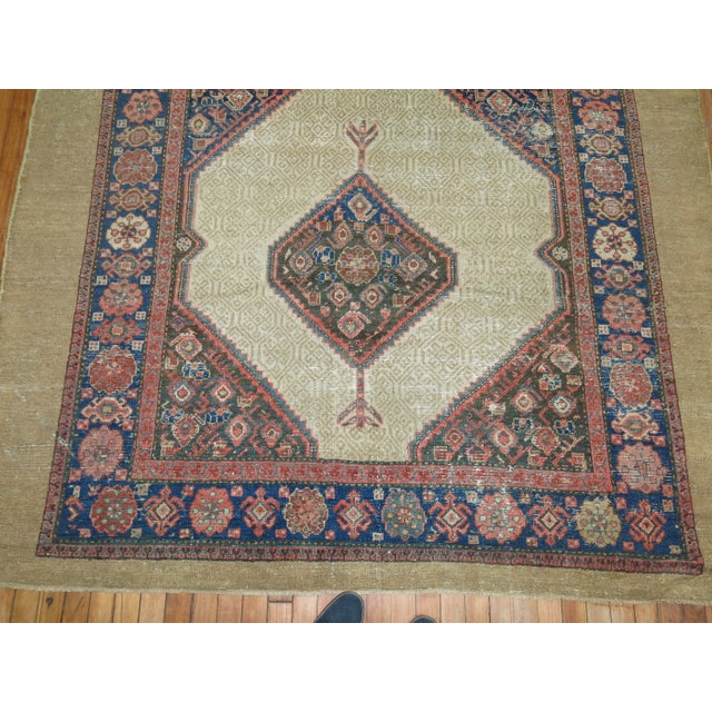 One of a kind, early 20th-century early 20th century gallery size persian rug with a geometric design . Professionally...