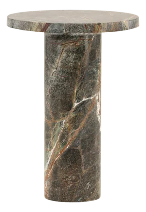 Green Marble Side Table
