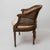 1920s Louis XVI Style Neoclassical Cane Barrel Bergère Chair in Carved Beechwood For Sale - Image 4 of 13