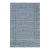 3x7 Jasmine Alluring Gray Solid Open Geometric Modern Handmade Wool Carpet Rug For Sale