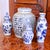 A nice grouping of Chinese Blue and white porcelain, consisting of a larger "Double Happiness" pattern ginger jar...