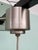 Metal Italian Space Age Glass Pendant Lamp, 1970s For Sale - Image 7 of 14