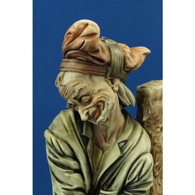 20th Century Porcelain Figurine of Poodle in Ironic Caricatural Style by Tiziano Galli, Italy, 1950s For Sale - Image 15 of 18
