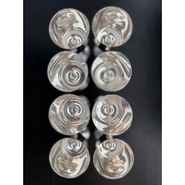 Mid-Century Modern 1980s Cartier Sterling Silver Goblets- Set of 7 For Sale - Image 3 of 6