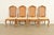 Thomasville French Provincial Louis XV Carved Walnut and Cane Back Dining Chairs, Set of Four For Sale - Image 13 of 13