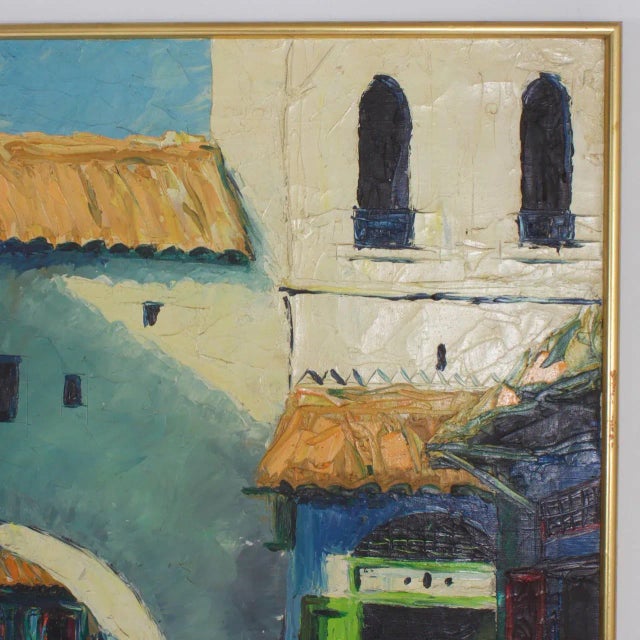Middle Eastern Building Painting For Sale - Image 4 of 8