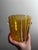 Contemporary Venini for Disaronno Hand-Blown Amber Art Glass Ice Bucket For Sale - Image 3 of 4
