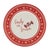 Serve up sweet holiday treats with this Ceramic Santa Candy Plate Set. Featuring two festive designsone with classic red...