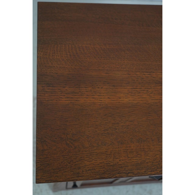 Pair Stickley Mission Oak Highlands Nightstands For Sale - Image 10 of 18