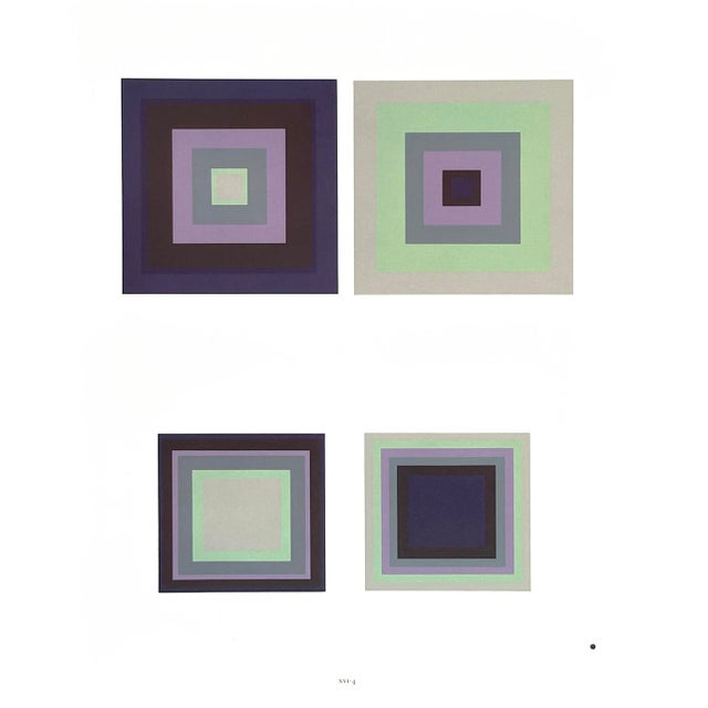 Artist: Josef Albers Country: Germany-USA Title: Plate XVI-4 Paper Size: 13.50 x 10.50 inches on Munken Print Cream...