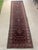 Vintage Persian Runner Rug – Handwoven Wool, Geometric Tribal Design For Sale - Image 9 of 9