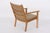 Brown GE284 Armchair in Soaped Oak and Savak Wool by Hans J. Wegner for Getama, 1980s For Sale - Image 8 of 10