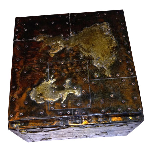 1970s Jewelry Treasure Chest For Sale