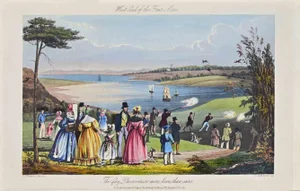 Joseph Banks, West End of the Four Acre, Etching, 1837